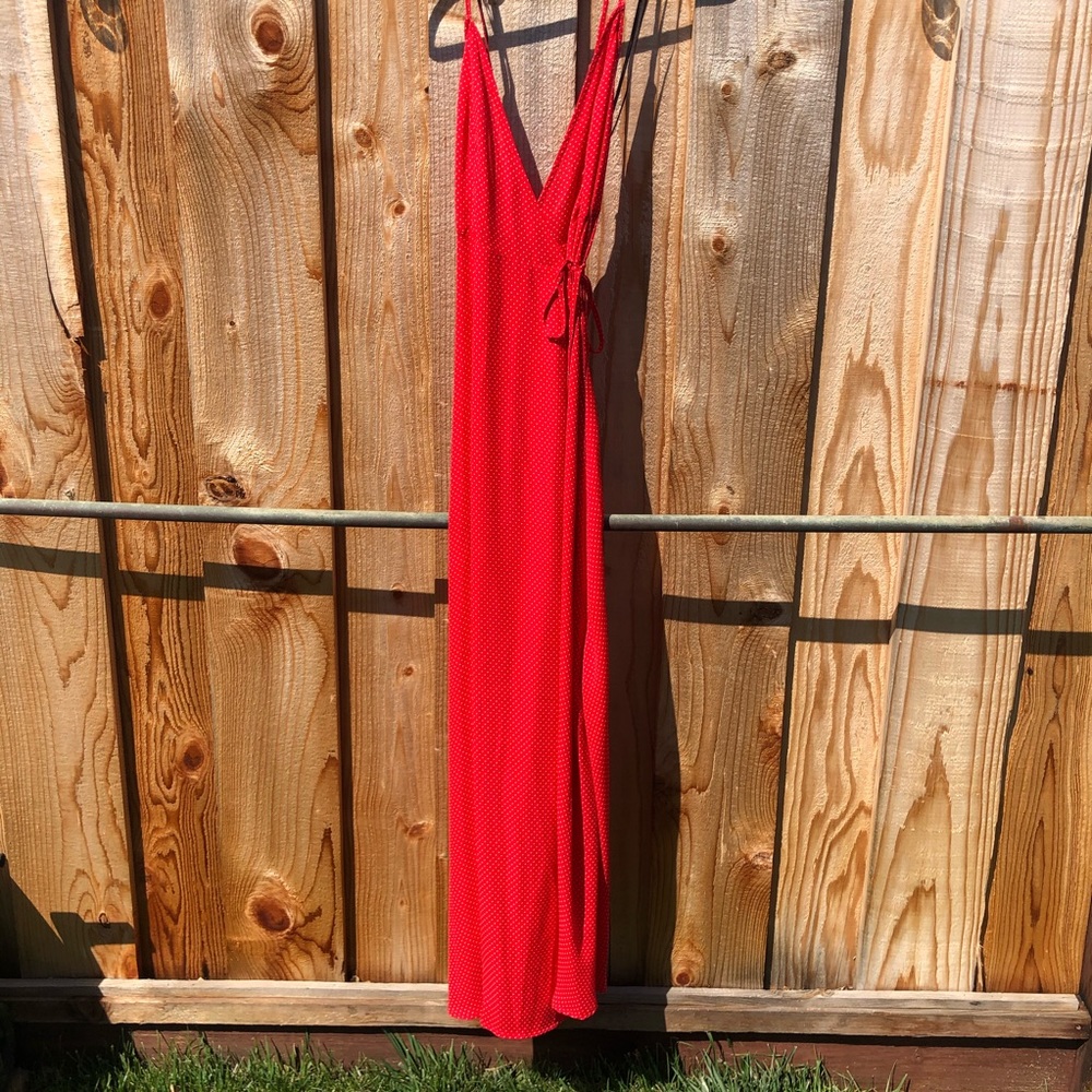 Forever 21 maxi wrap dress